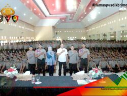PEMBEKALAN DANSAT BRIMOB POLDA JATIM DAN BNNP PADA PESERTA DIDIK DIKTUK BINTARA DAN TAMTAMA BRIMOB POLRI GEL.I T.A. 2024 PUSDIK BRIMOB LEMDIKLAT POLRI