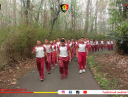 OLAHRAGA PAGI PERSONIL PUSDIK BRIMOB LEMDIKLAT POLRI NOVEMBER TAHUN 2024