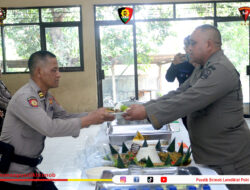 ACARA SYUKURAN DAN DOA SELAMAT PESERTA PEMULIHAN PROFESI DI PUSDIK BRIMOB LEMDIKLAT POLRI