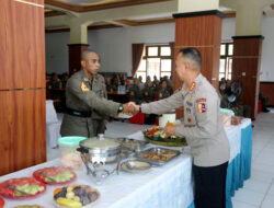 ACARA SYUKURAN DAN DOA SELAMAT ULET TARUNA AKPOL TK. IV ANGKATAN 56 BATALYON PRESISI DI PUSDIK BRIMOB LEMDIKLAT POLRI