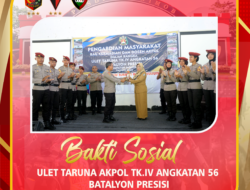 BAKSOS ULET TARUNA AKPOL TK. IV ANGKATAN 56 BATALYON PRESISI DI PUSDIK BRIMOB LEMDIKLAT POLRI